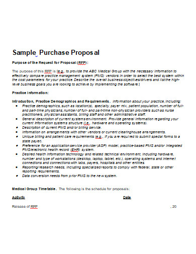 printable new purchase proposal