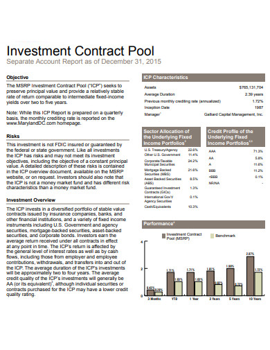 private investment contract pool