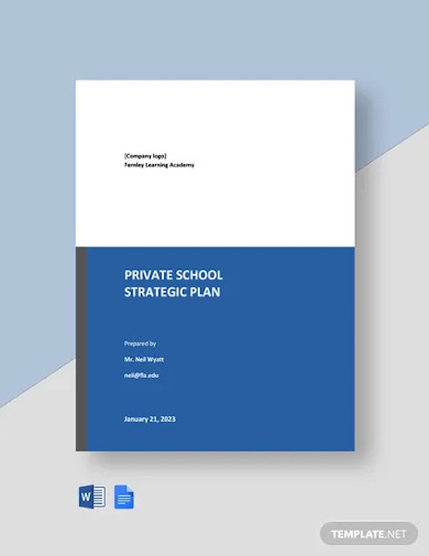 private school strategic plan
