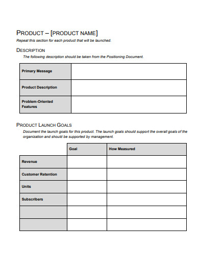 product launch strategy and marketing plan