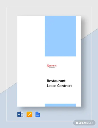 restaurant lease contract 