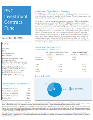 services fund investment contract