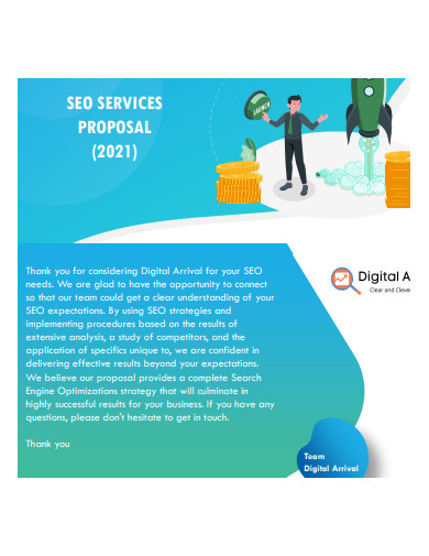 simple seo services proposal