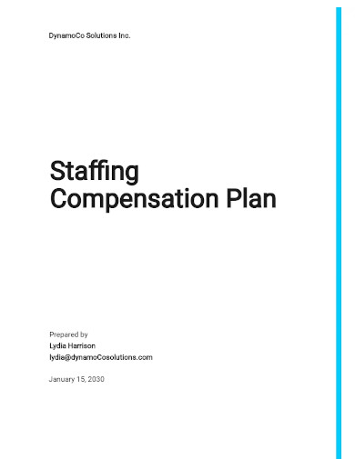 staffing compensation plan
