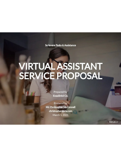 virtual assistant proposal