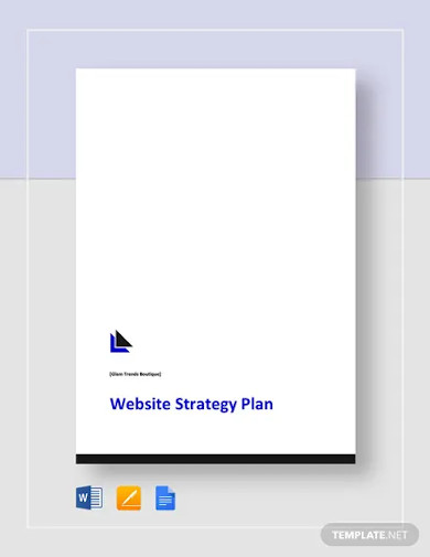 website strategy plan