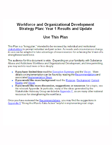 workforce plan strategy