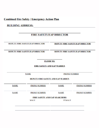building safety emergency action plan