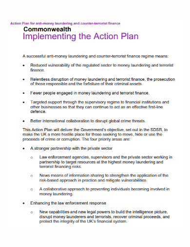 common wealth action plan