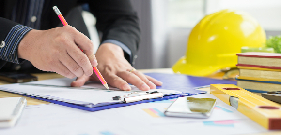 construction project planning checklist featured