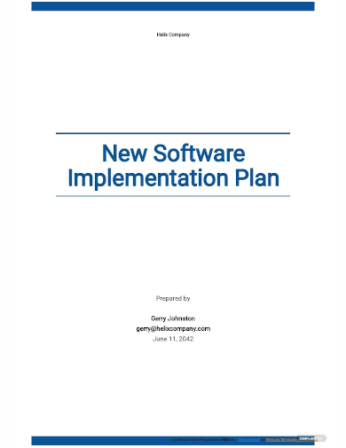 FREE 10+ Software Implementation Plan Samples [ Project, System ...