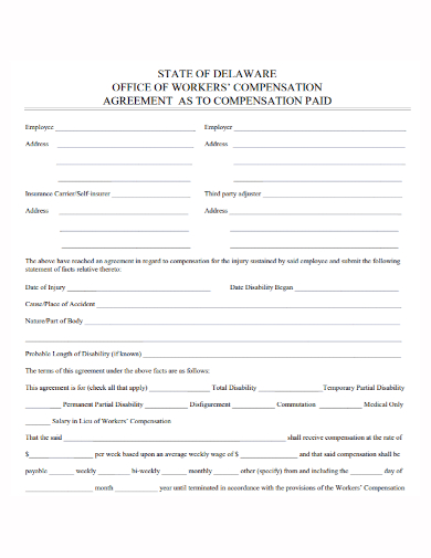 employee office compensation agreement