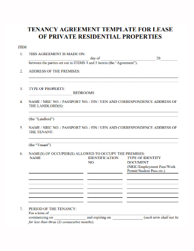 private residential lease termination agreement