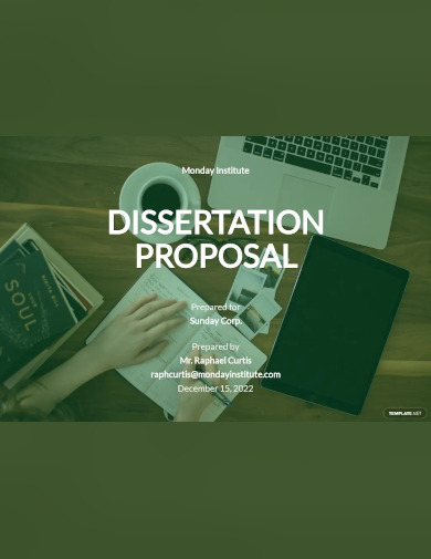 dissertation proposal template