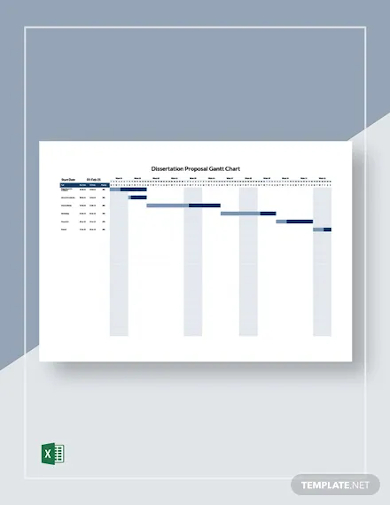 free dissertation proposal gantt chart