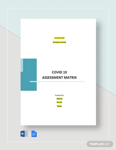 coronavirus covid 19 assessment matrix