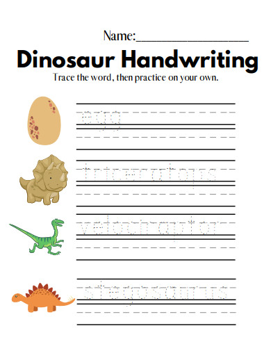dinosaurs kindergarten worksheets