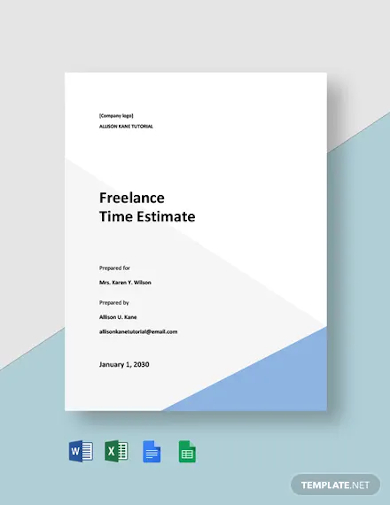 freelance time estimate