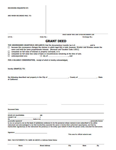 individual grant deed 