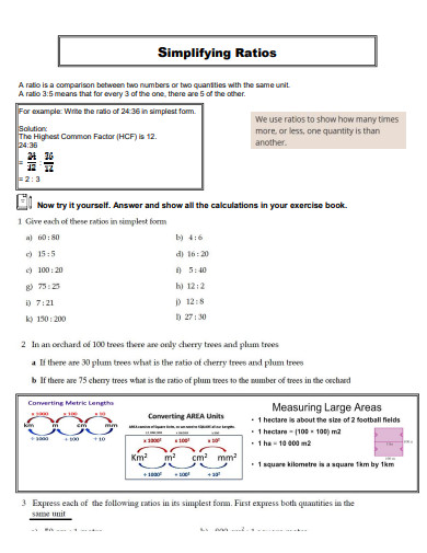 8th grade worksheet example