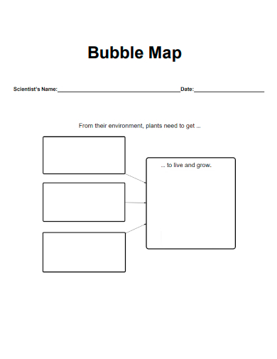 basic bubble map