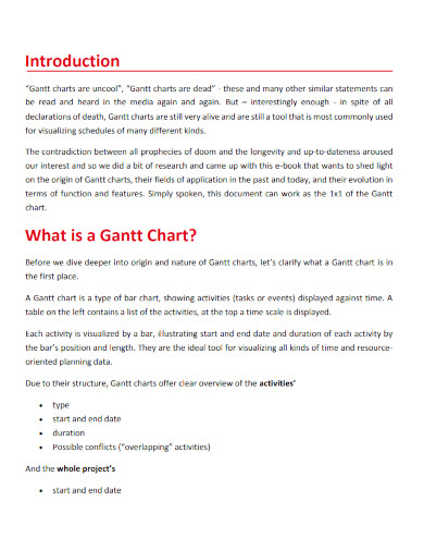basics of gantt charts