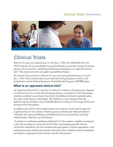 clinical trial overview
