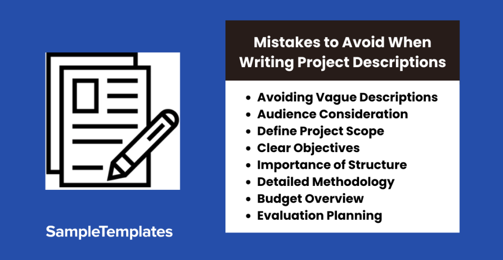 common mistakes to avoid when writing project descriptions 1024x530