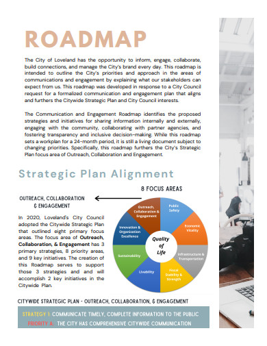 communication and enagegement roadmap