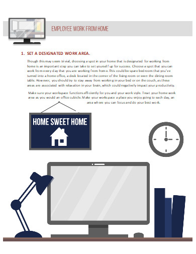 FREE 10 Work From Home Policy Samples In PDF MS Word Google Docs