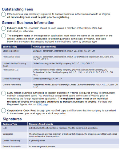 foreign company business registration checklist