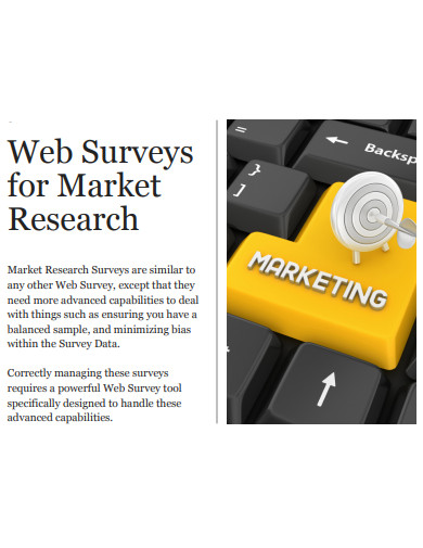 formal market research survey