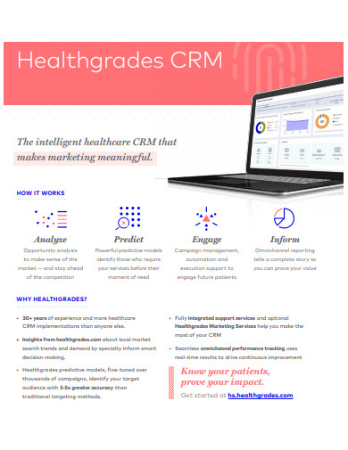 healthcare crm example