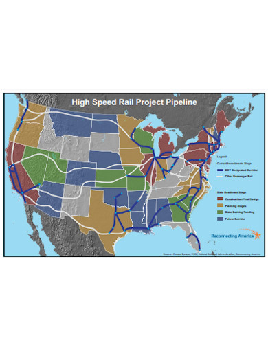 high speed rail project pipeline