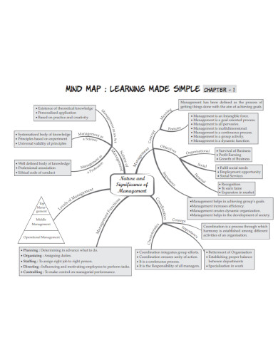 management mindmap sample