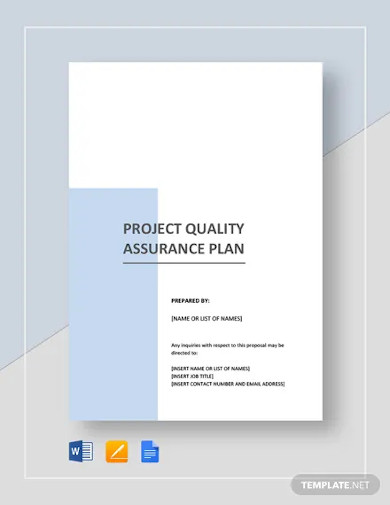 project quality assurance plan1