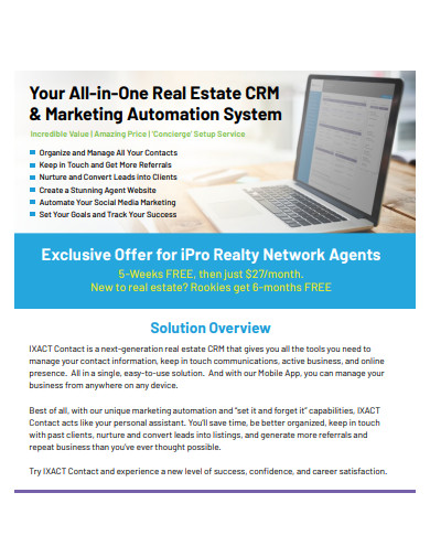 real estate crm example