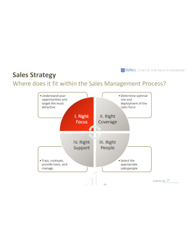 sales strategy development