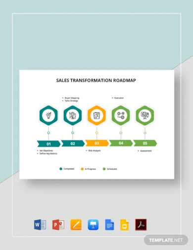 sales transformation roadmap template