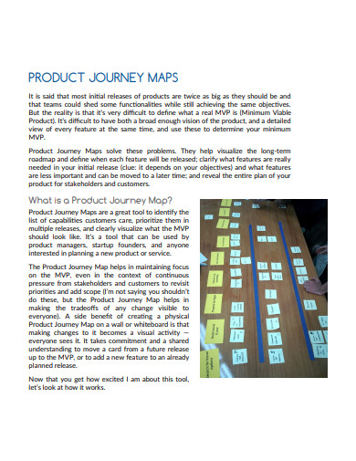 sample product mind map