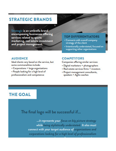 strategic brand brief