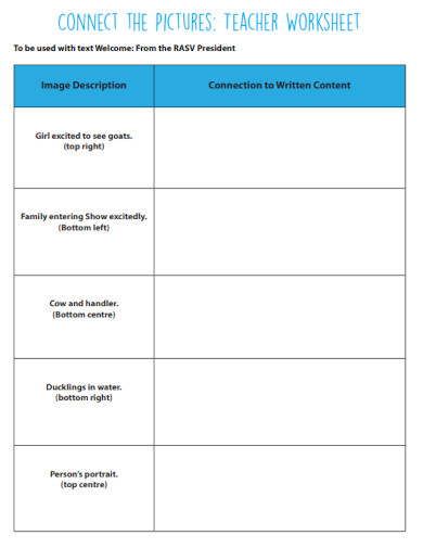 teachers worksheet in pdf