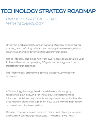 technology strategy roadmap1