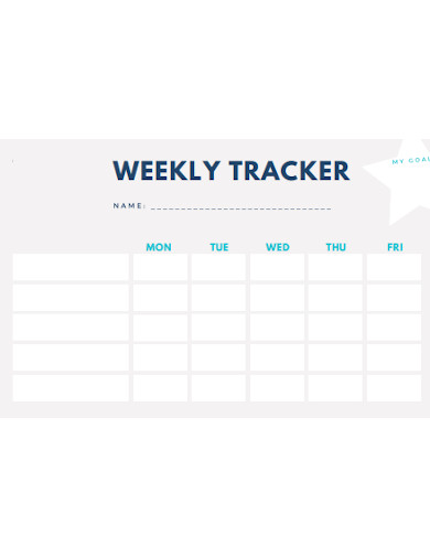 weekly tracker