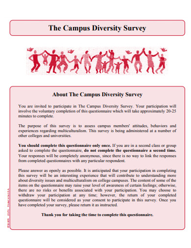 campus diversity survey