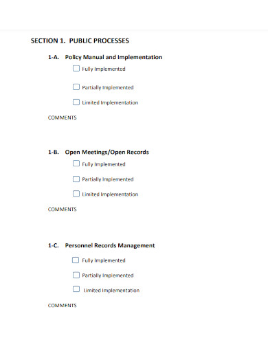 hr compliance standars checklist