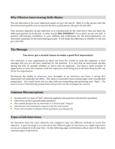 FREE 5 Interview Introduction Samples In PDF
