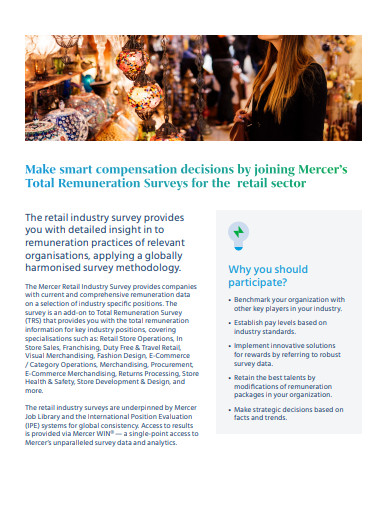 retail industry survey