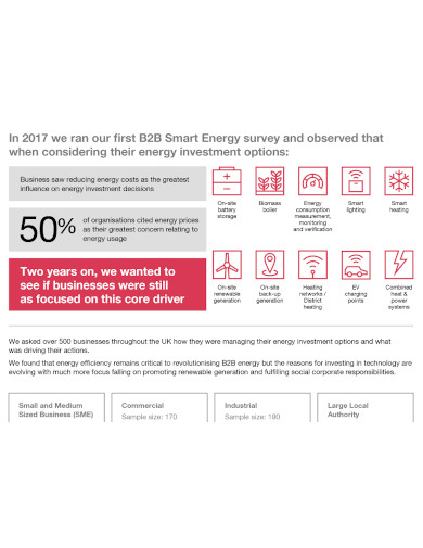 smart energy b2b survey