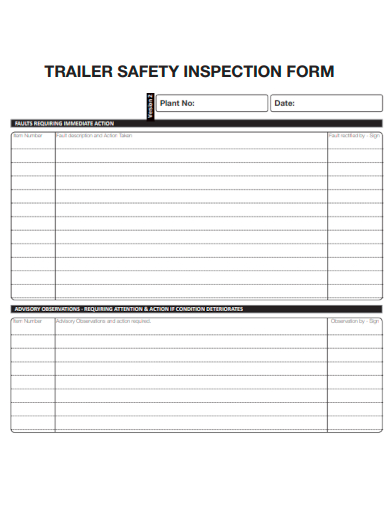 trailer safety inspection form